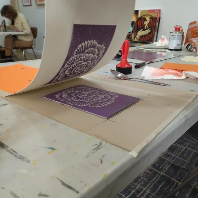 Aulas de Serigrafia em Tavira na Ria Inquieta