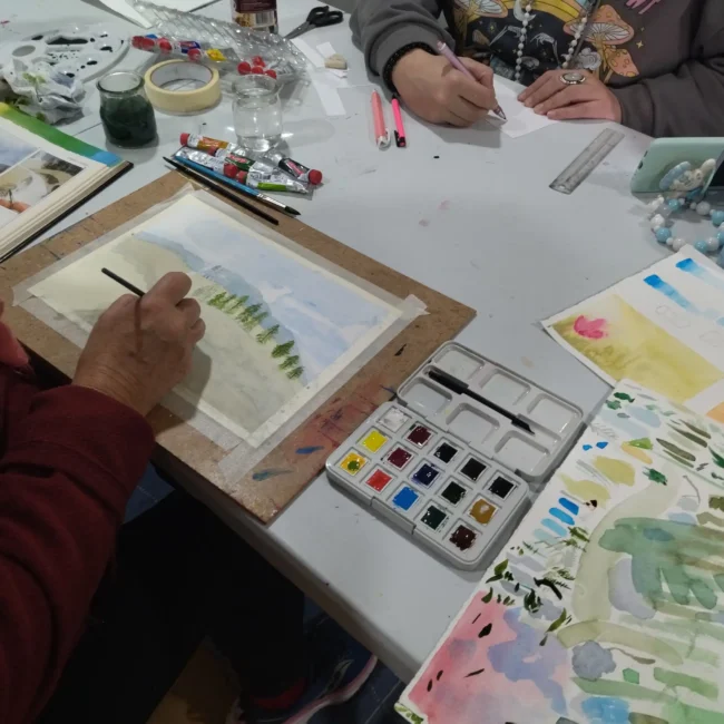 Aulas de Pintura em Tavira com a Ria Inquieta