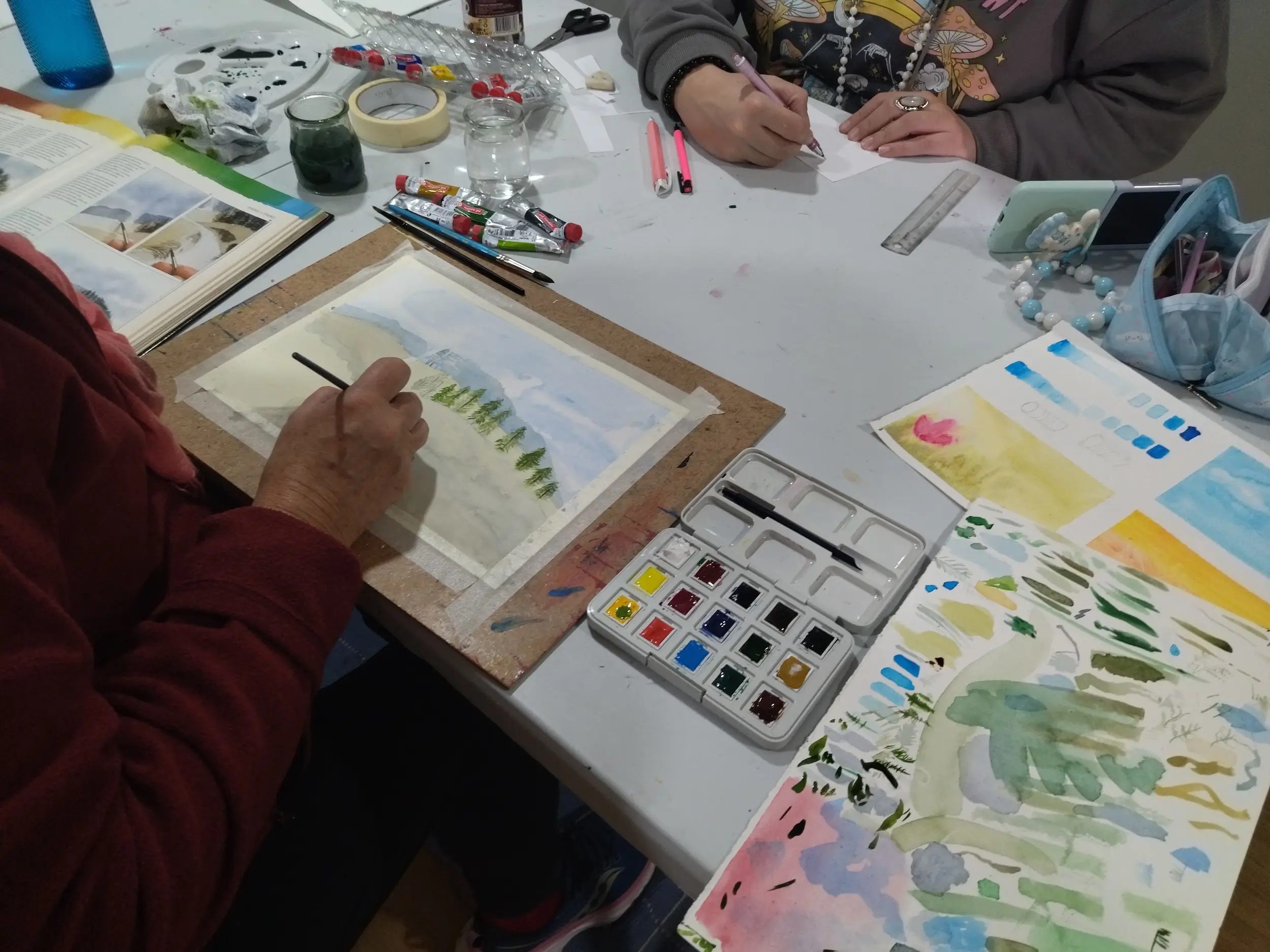 Aulas de Pintura em Tavira com a Ria Inquieta